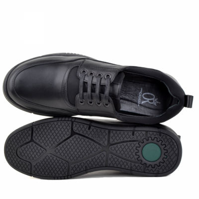 Chaussures médicales confortables kw 100% cuir noir - Photo 4
