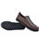 Chaussures médicales confortables respirant 100% cuir marron - Photo 2