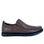 Chaussures médicales confortables respirant 100% cuir marron - Photo 3
