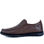 Chaussures médicales confortables respirant 100% cuir marron - Photo 4