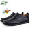Chaussures médicales confortables respirante 100% cuir noir - 1