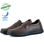 Chaussures médicales extra confortables 100% cuir marron - 1