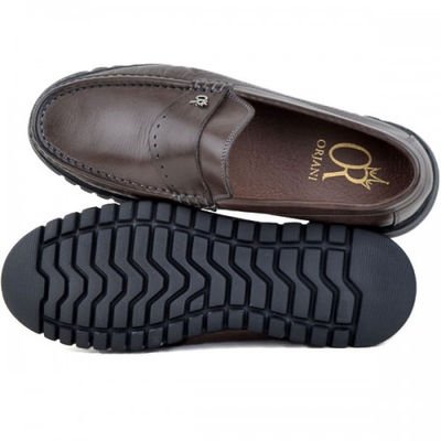 Chaussures médicales extra confortables 100% cuir marron kw - Photo 2