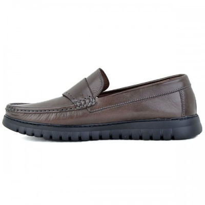 Chaussures médicales extra confortables 100% cuir marron kw - Photo 4