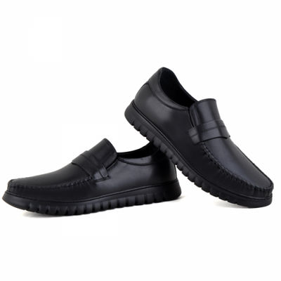 Chaussures médicales extra confortables 100% cuir noir - Photo 2