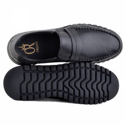 Chaussures médicales extra confortables 100% cuir noir - Photo 3