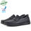 Chaussures médicales extra confortables 100% cuir noir nj - 1