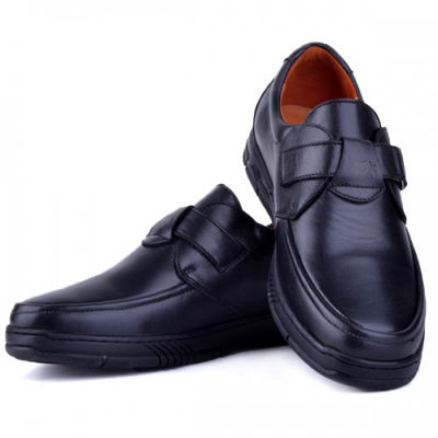 Chaussures médicales pour homme 100% cuir - Photo 2