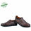 Chaussures médicales pour homme 100% cuir crust marron - Photo 4