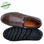 Chaussures médicales pour homme 100% cuir crust marron - Photo 5
