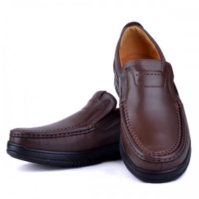 Chaussures médicales pour homme 100% cuir extra confortable kw - Photo 4