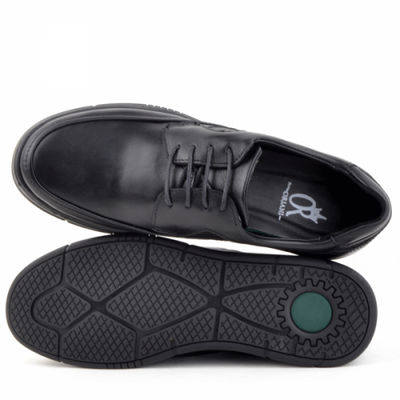 Chaussures médicales pour homme 100% cuir noir kw - Photo 4