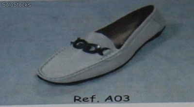 Chaussures pour dames a03 cuir