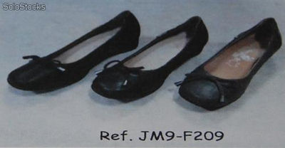 Chaussures pour dames jm9-f209 cuir
