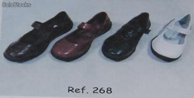 Chaussures pour femmes 268 cuir