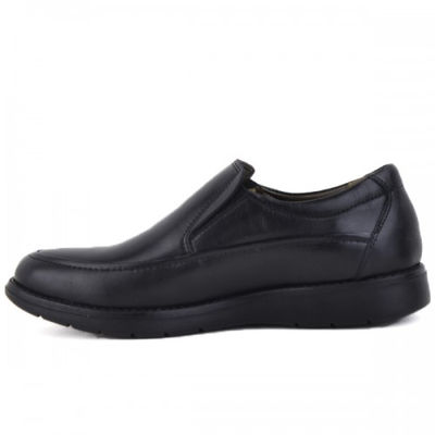 Chaussures pour homme 100% cuir médical noir AZ - Photo 2