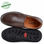 Chaussures pour homme médical marron 100% cuir - Photo 2