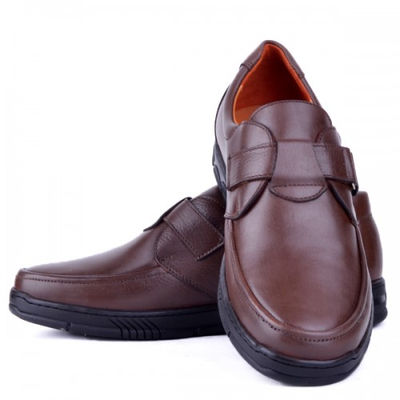 Chaussures pour homme médicales 100% cuir extra confortable - Photo 2