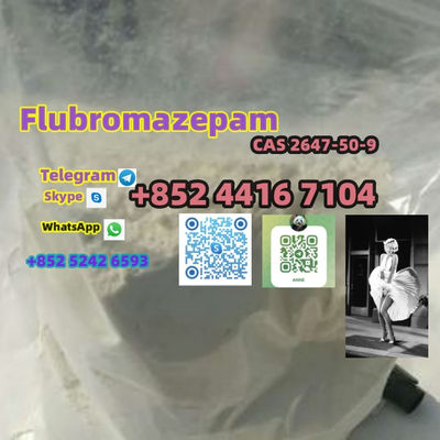 Cheapest price Flubromazepam C A S 2647-50-9 +852 4416 7104 - Photo 4