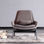 Chegada nova clássico poltrona ao ar livre sala de estar tecido cadeira - Foto 4