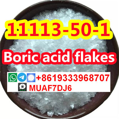 chemical raw material Boric Acid Flakes CAS 11113-50-1 - Photo 2