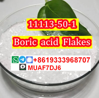 chemical raw material Boric Acid Flakes CAS 11113-50-1 - Photo 4