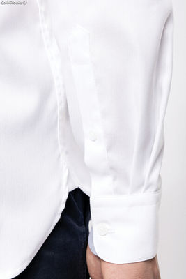 Chemise Oxford pinpoint manches longues homme - Photo 5