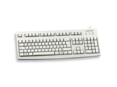 Cherry Classic Line G83-6104 Tastatur Laser 104 Tasten qwerty Grau