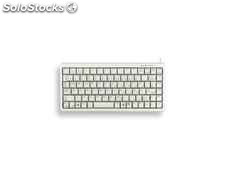 Cherry Slim Line Compact-Keyboard Tastatur qwertz Grau G84-4100LCMDE-0