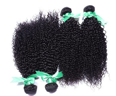 Cheveux brésiliens extensions vrais cheveux crépus extensions de cheveux bouclés - Photo 3
