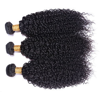 Cheveux de cheveux humains cheveux lisses Malaysian crépus extensions de cheveux - Photo 3