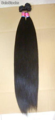 Cheveux extension naturel Remy Lisse 60cm 100gr