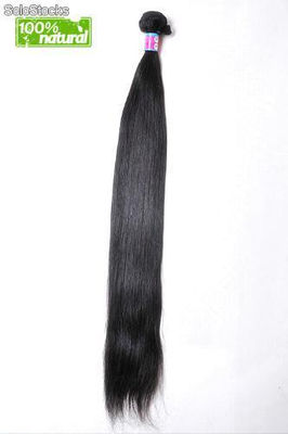 Cheveux indien remy hair raide - Photo 2