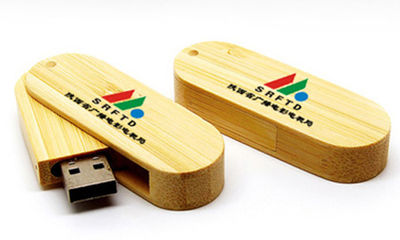 chiavetta usb personalizzato legno