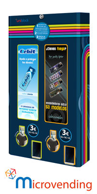 Chicle Orbit + Encendedor Expendedora