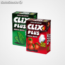Chicles Clix Plus formato para máquina de venda automática