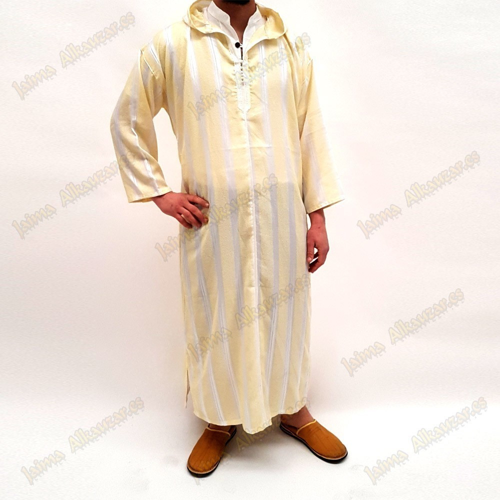 chilaba marroquí de hombre, muy llamativa, colo - Acquista Abbigliamento  vintage da uomo su todocoleccion