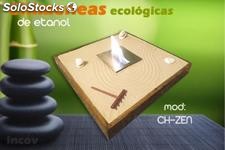 Chimenea Ecológica de Etanol diseño Zen (mod ch-zen)