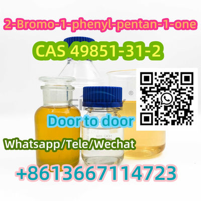 China factory supply 2-Bromo-1-phenyl-pentan-1-one cas 49851-31-2 +861366711472 - Photo 2