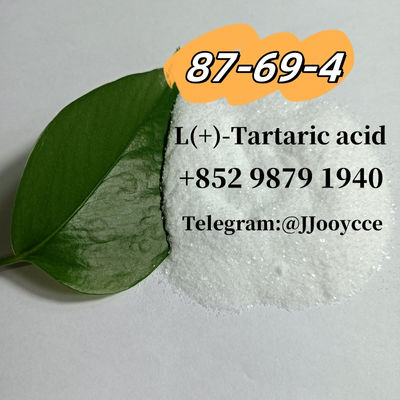 China factory supply high quality L(+)-Tartaric acid 87-69-4 in low price