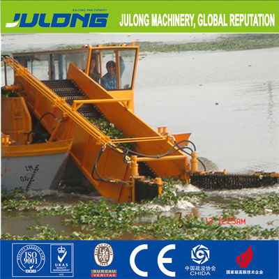China Julong Cosechadora de jacinto de agua en el río - Foto 2