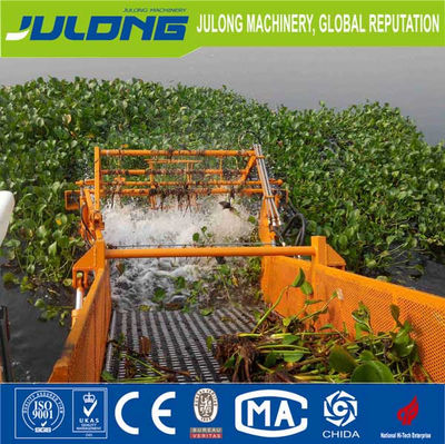 China Julong Cosechadora de jacinto de agua en el río - Foto 4