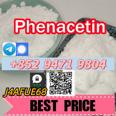 China phenacetin cas 62-44-2 shining powder with safe delivery phenacetin