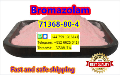 China vendor supplier cas 71368-80-4 Bromazolam in stock for sale