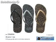 Chinelas Leopardo