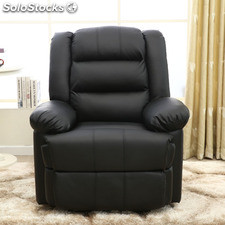 Chinese leather manual recliner directly from factory with container selling