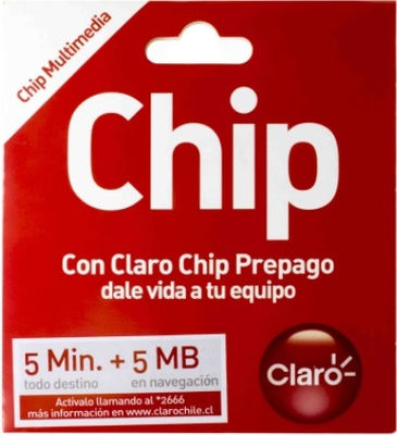 Chip prepago Claro