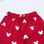 Chłopięcą piżamkę na lato Mickey Mouse Czerwony Szary - 3