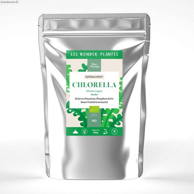 Chlorella poudre bio 500g - Wonder-Plantes