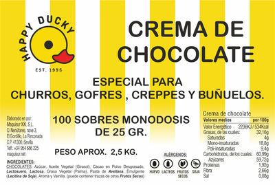 Chocolate en monodosis de 25 gr, cubo de 100 ud, especial para Churros - Foto 2